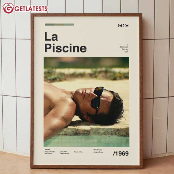 La Piscine The Swimming Pool 1969 Movie Poster