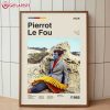 Pierrot le Fou 1965 Movie Wall Art Poster (1)