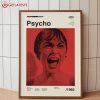 Psycho Horror Movie Wall Art Poster