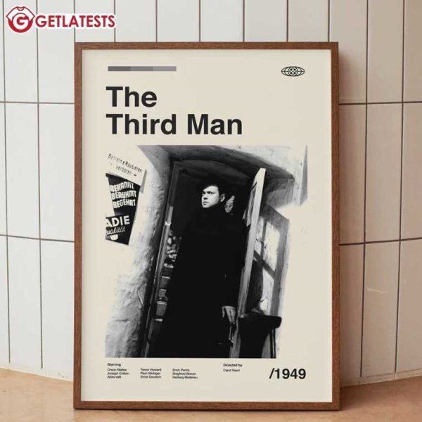 The Third Man 1949 Movie Wall Art Poster