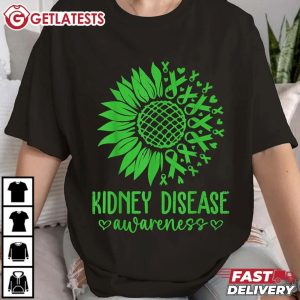 We Wear Green Kidney Disease Awareness T Shirt (1)