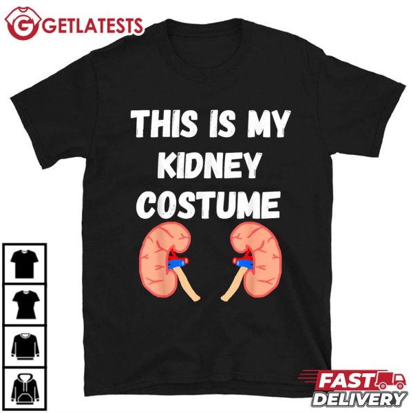 Kidney Disease Awareness This Is My Kidney Costume T Shirt (2)