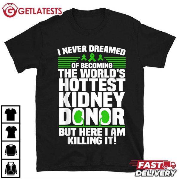 Kidney Donor Funny Kidney Disease Awareness T Shirt (2)