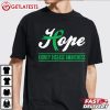 Hope Kidney Disease Awareness Green Ribbon Support T Shirt (4)