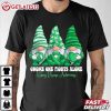 Kidney Disease Awareness Gnome One Fights Alone T Shirt (3)