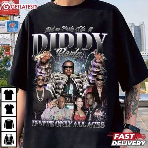 Ain't No Party Like A Diddy Party Vintage Bootleg T Shirt (1)