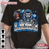 Detroit Lions Cool Lions Mascot Football T Shirt (1)