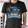 Detroit Lions Cool Lions Mascot Football T Shirt (2)