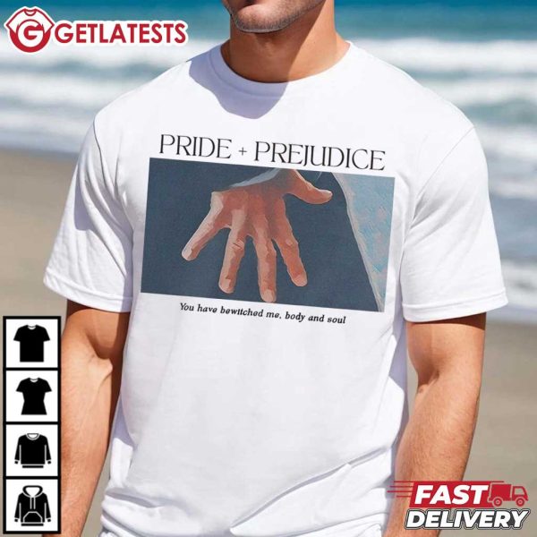 Pride and Prejudice Hand Flex Scene Bookish T Shirt (4)