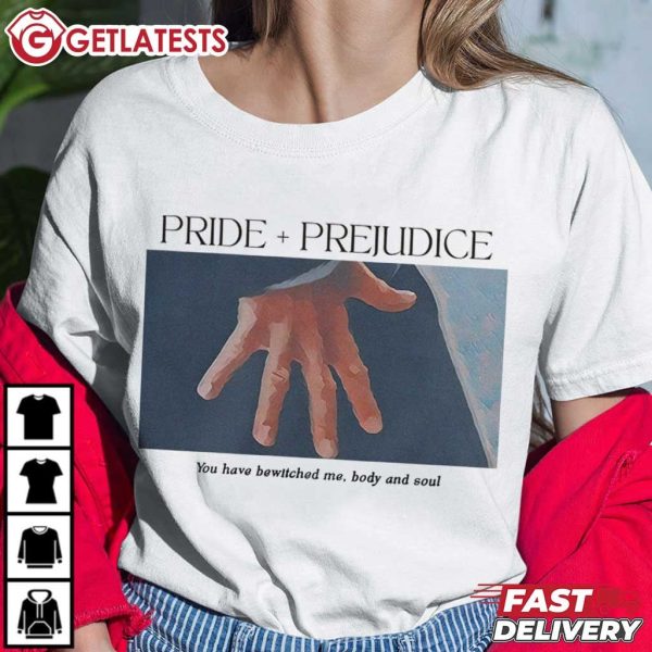 Pride and Prejudice Hand Flex Scene Bookish T Shirt (3)