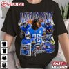 Jahmyr Gibbs Vintage Graphic 90s Style Football T Shirt (1)