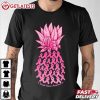 Breast Cancer Awareness Pineapple Pink Ribbon T Shirt (2)