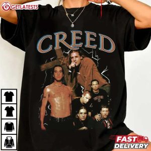 Creed Band Vintage Graphic Style Bootleg T Shirt (1)