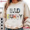 Bad Bunny Discography Signature All Album Music T Shirt (3)