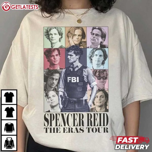 Spencer Reid The Eras Tour Criminal Minds T Shirt (1)