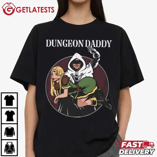 Dungeon Daddy DnD Board Game T Shirt (4)