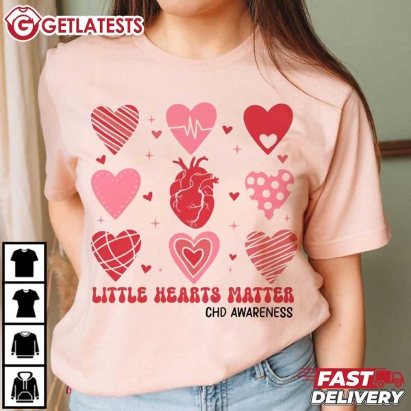 Little Hearts Matter CHD Awareness T Shirt (4)