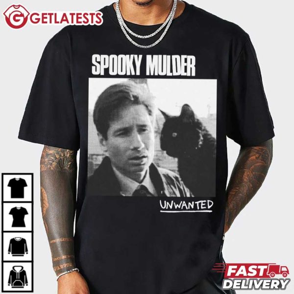 Fox Mulder Spooky Mulder Unwanted X Files T Shirt (3)