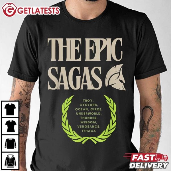 The Epic Sagas Troy Cyclops Ocean Odysseus Musical T Shirt (3)