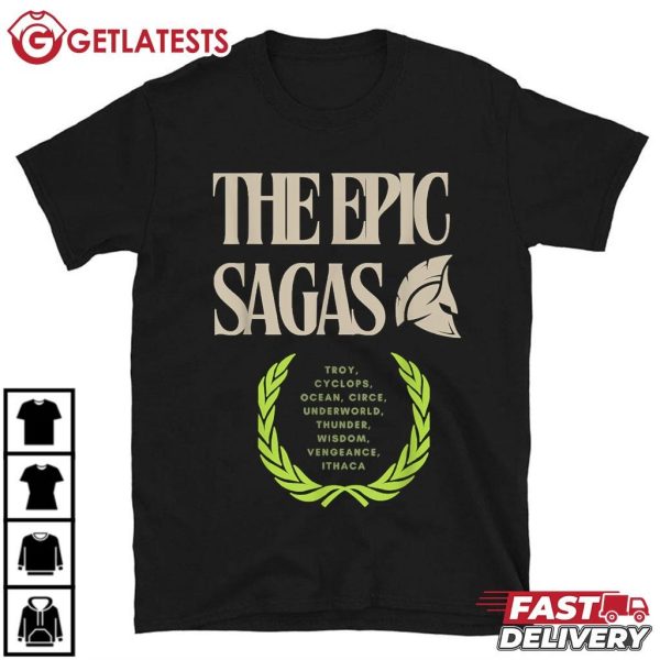 The Epic Sagas Troy Cyclops Ocean Odysseus Musical T Shirt (2)