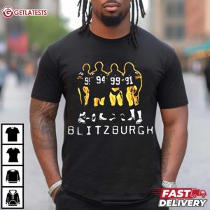 Pittsburgh Steelers Players Blitzburgh Football T Shirt (4)