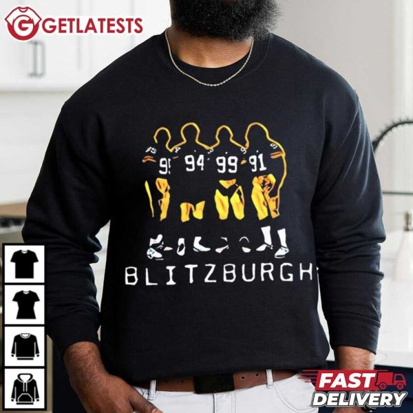 Pittsburgh Steelers Players Blitzburgh Football T Shirt (2)