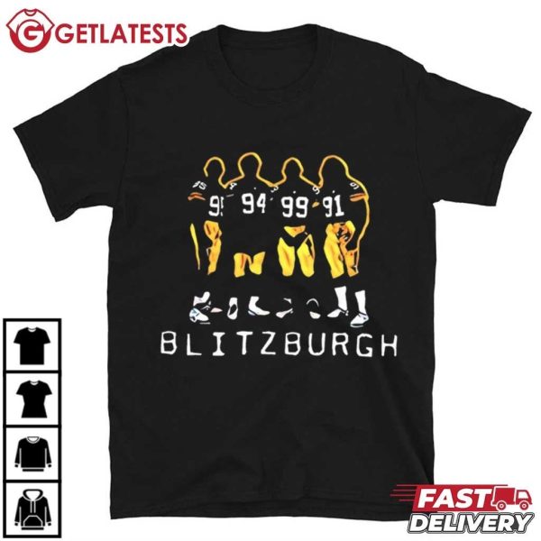 Pittsburgh Steelers Players Blitzburgh Football T Shirt (3)