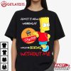 Bart Simpson Admit It Now Working At ShopRite T Shirt (4)