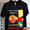 Bart Simpson Admit It Now Working At ShopRite T Shirt (2)