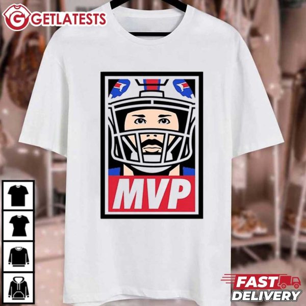 Josh Allen Obey MVP Buffalo Bills T Shirt (2)