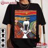 The Howl Snoopy Woodstock Charlie Brown The Scream T Shirt (3)