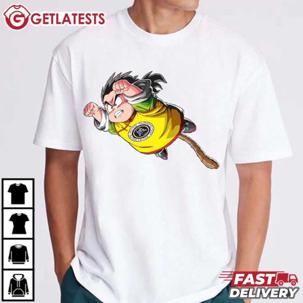 Baby Gohan Angry Flying Cute Dragon Ball T Shirt (4)