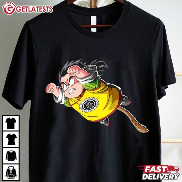 Baby Gohan Angry Flying Cute Dragon Ball T Shirt (2)