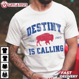 Buffalo Football Destiny Is Calling T Shirt (4)