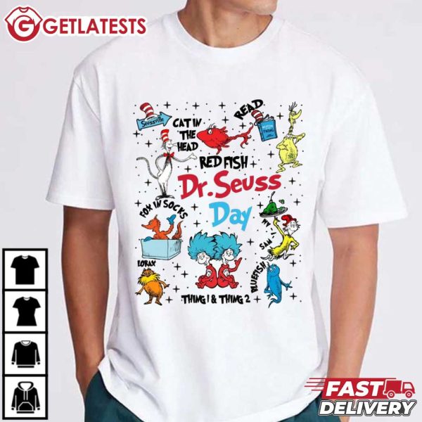 Dr Seuss Day Reading Day T Shirt