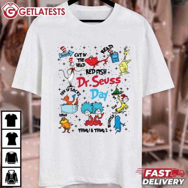 Dr Seuss Day Reading Day T Shirt