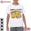 Happy Dr Seuss Day School Bus T Shirt