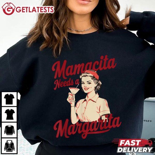 Mamacita Needs A Margarita T Shirt (2)