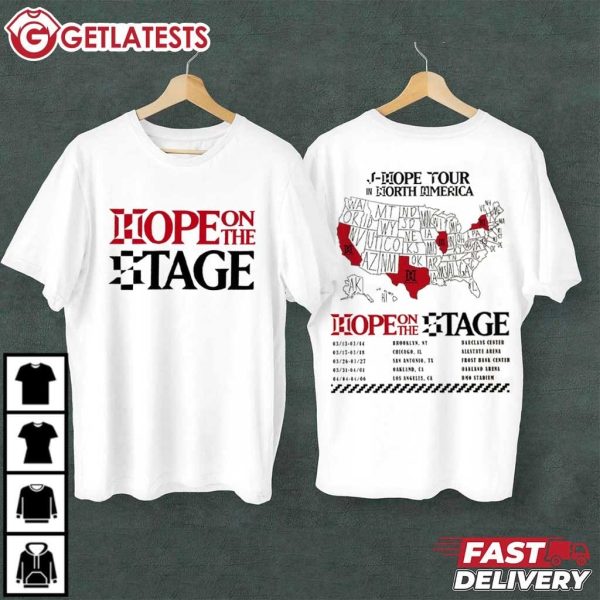 Hope On The Stage J Hope Tour North America T Shirt (2)