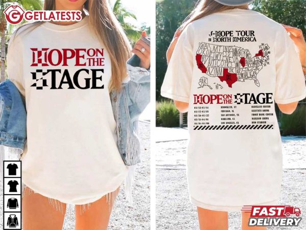 Hope On The Stage J Hope Tour North America T Shirt (1)