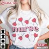 Nurse Heart Lollipop Valentines Gift For Nurse T Shirt (3)