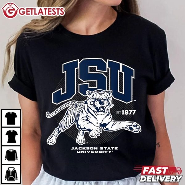 Jackson State University JSU Tiger Mascot T Shirt (3)