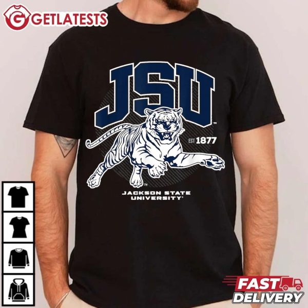 Jackson State University JSU Tiger Mascot T Shirt (1)