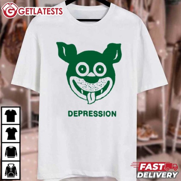 Depression Fucking Awesome T Shirt (2)