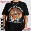 Don't Be A Dummy Cum On Her Tummy Meme T Shirt (3)