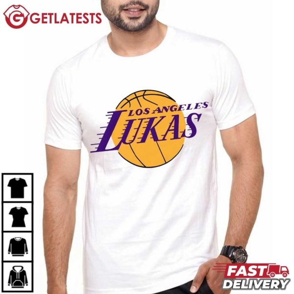 Los Angeles Lukas Basketball T Shirt (3)