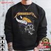 Minnesota Vikings Football Metallica Skull T Shirt (2)