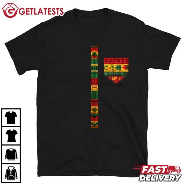 African Dashiki Kente Black History Month T Shirt (2)