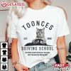 Toonces Driving School Est 1989 Funny Driving Cat T Shirt (1)