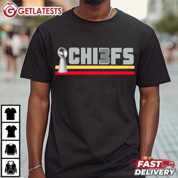 Chie3fs Super Bowl LIX Kansas City Chiefs T Shirt (3)